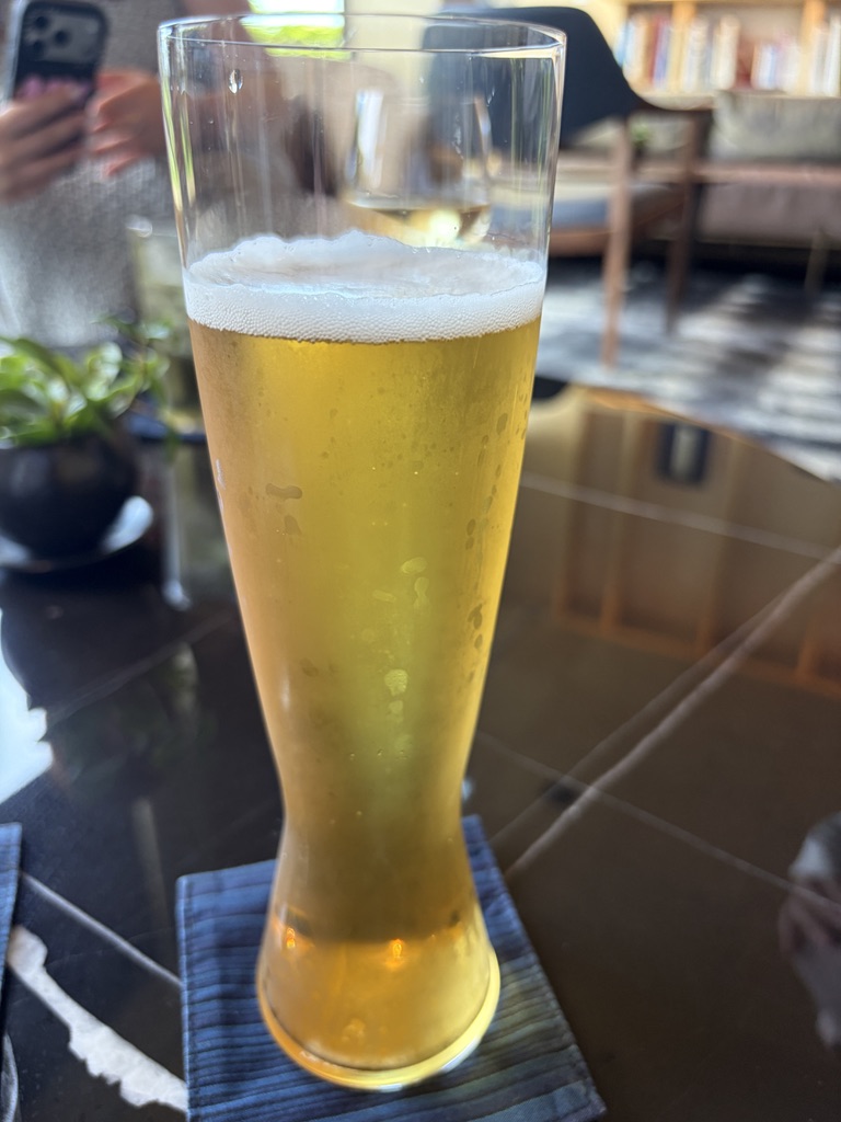 ウェルカムドリンク（ビール）