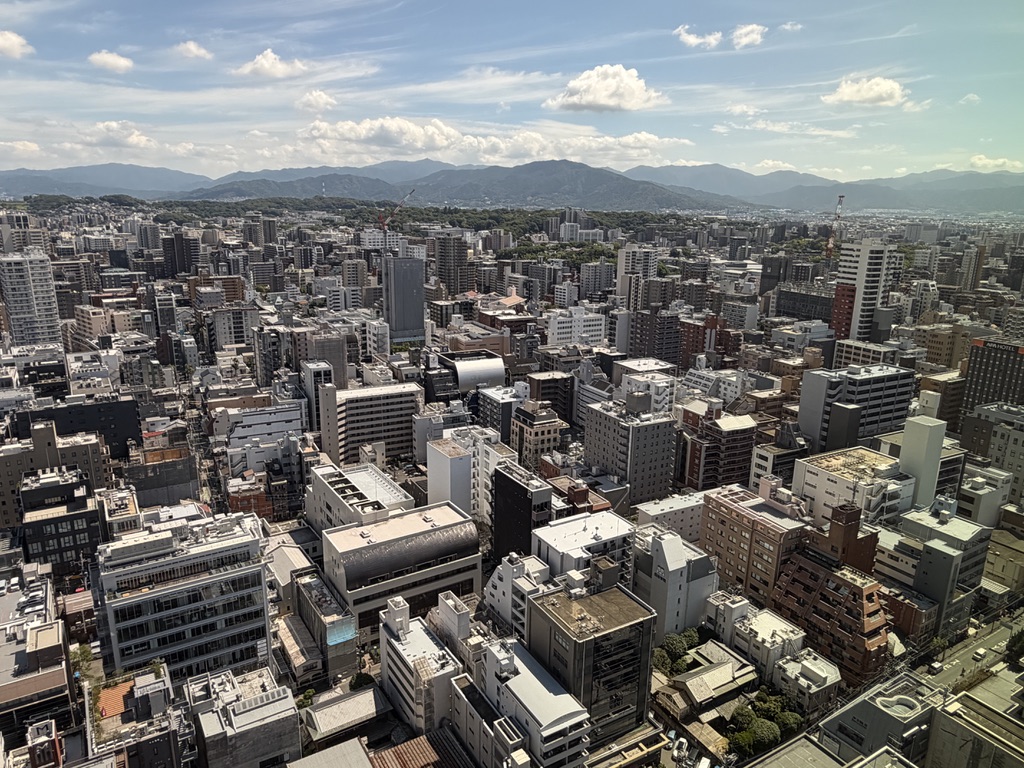 リッツ・カールトン福岡の近寄った景色