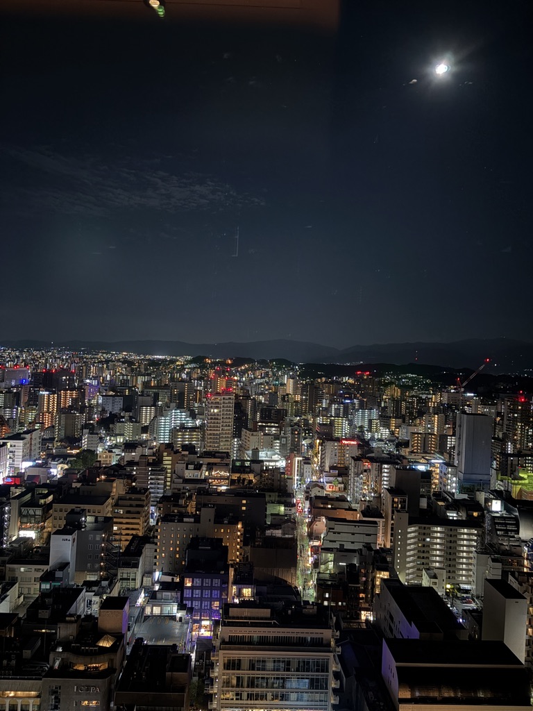 リッツ・カールトン福岡からの夜景